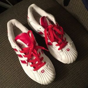 ADIDAS SUPERSTARS, US men’s size 4, women’s size 6